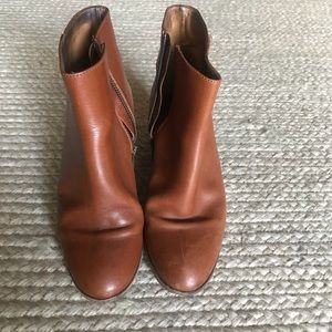 J.Crew brown booties